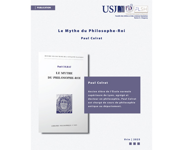 Le mythe du philosophe-roi : publication de Paul Colrat
