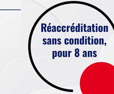 Rencontre à l'occasion de la réaccréditation de l'Université sans condition, pour 8 ans par ACQUIN