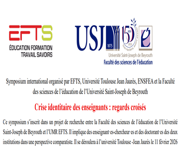 Symposium International : La Fsedu à l'universté Toulouse Jean Jaurès 