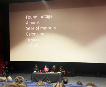 Film Archives in a Pedagogical Setting at the symposium The Multiple Lives of Images : session présentée par Ghada Sayegh et Evelyne Hlais 