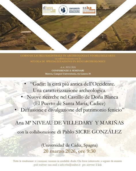 Master d’Archéologie