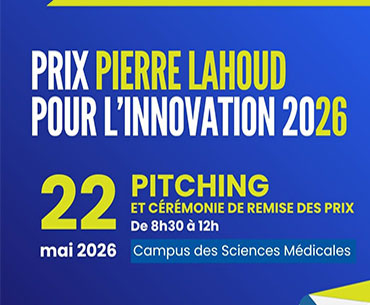 Prix Pierre Lahoud pour l'innovation 2026 ! 
