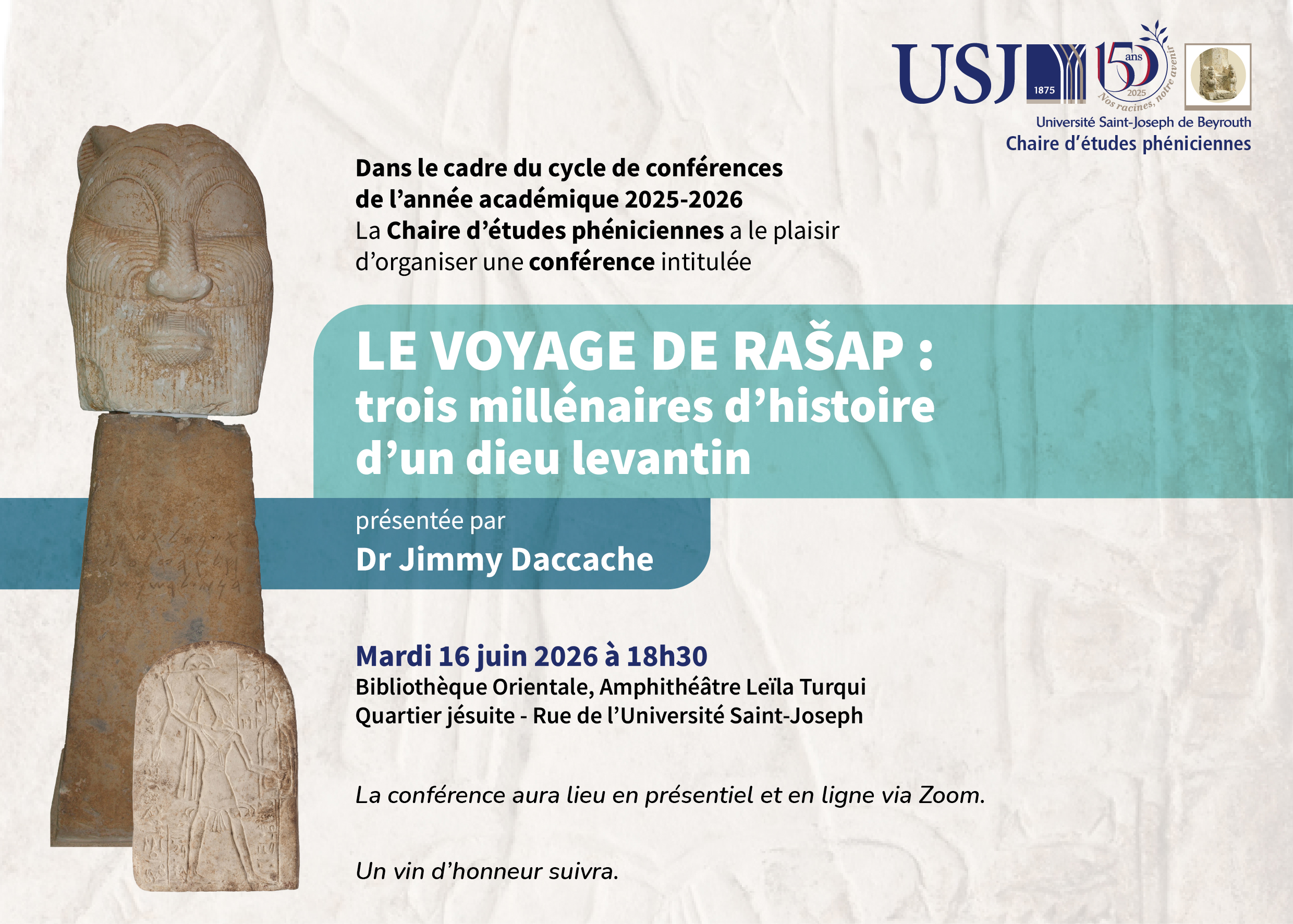 Le voyage de Rašap : trois millénaires d’histoire d’un dieu levantin