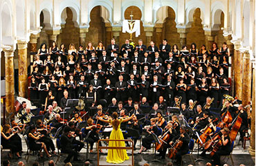 Le Chœur de l'USJ au Beirut Chants Festival