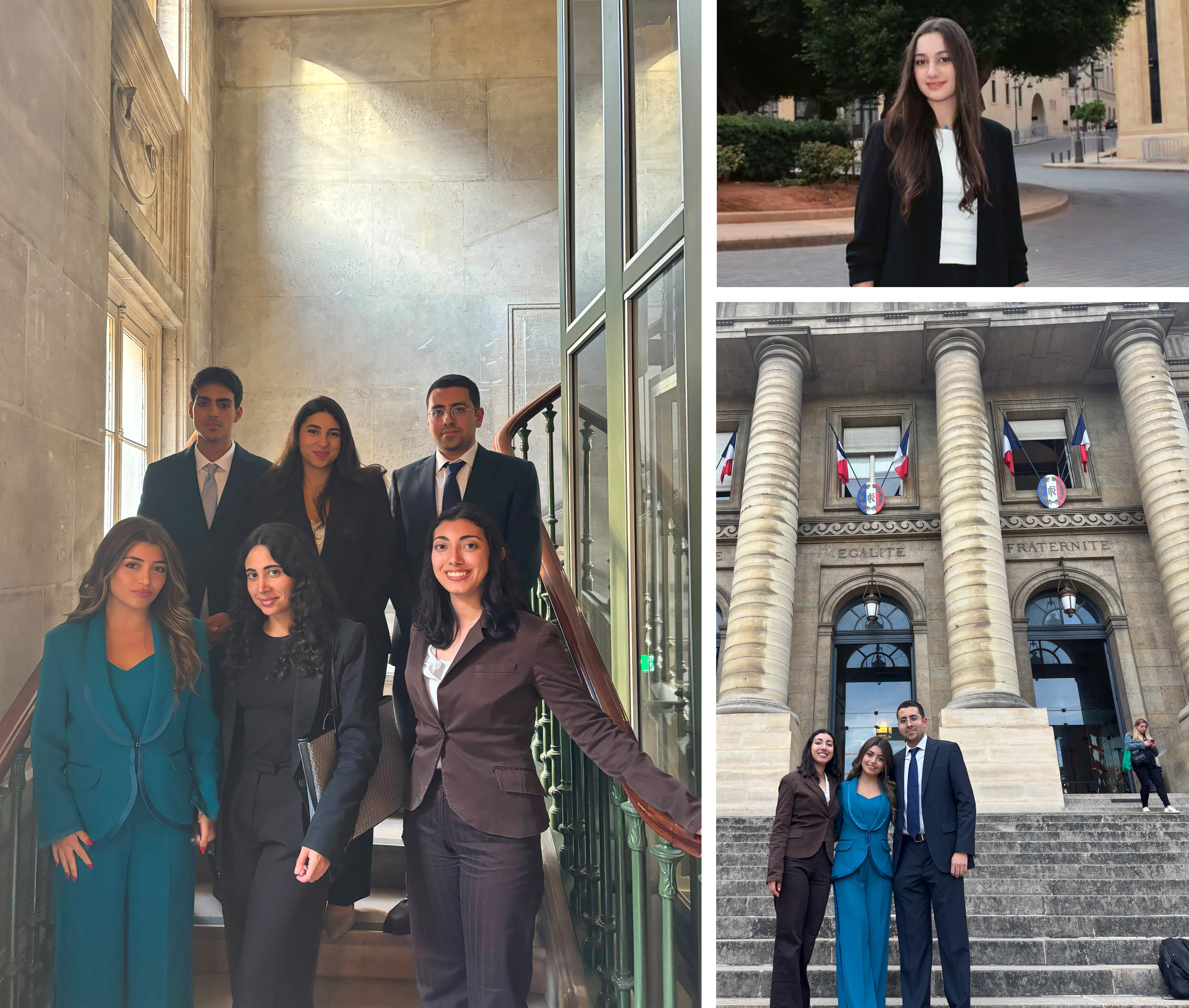 De Beyrouth à Paris : les étudiants de l’USJ lauréats du Concours de droit international privé