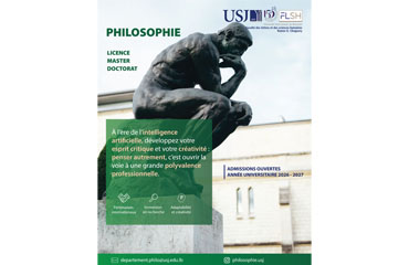 Licence en philosophie : admissions ouvertes !