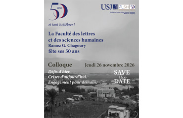 Défis d’hier, crise d’aujourd’hui, engagement pour demain 50 ans de la Faculté des lettres et des sciences humaines