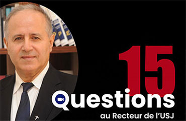 15 questions au Recteur de l'USJ