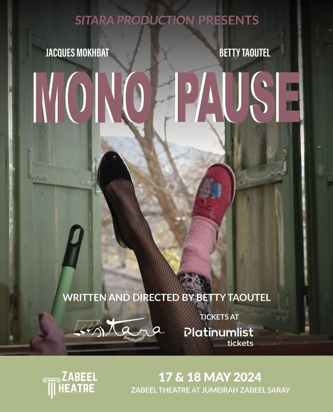مسرحية Mono-Pause  لبيتي توتل