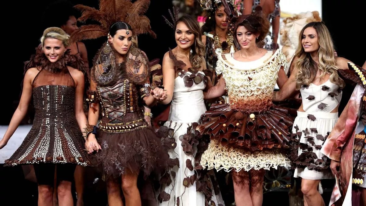 Robes en chocolat : Fusion entre prouesse technique et gourmandise