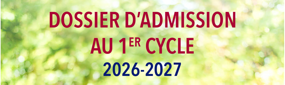 admission banner