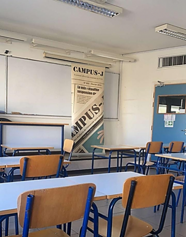 Titre à Campus-J : Une lumière de journalisme à l'USJ