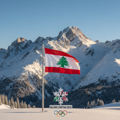 Résilience, identité et espoir : le Liban aux JO d’hiver 2026